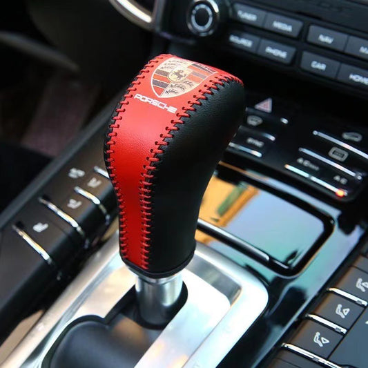 Porsche Cayenne gear shift leather cover